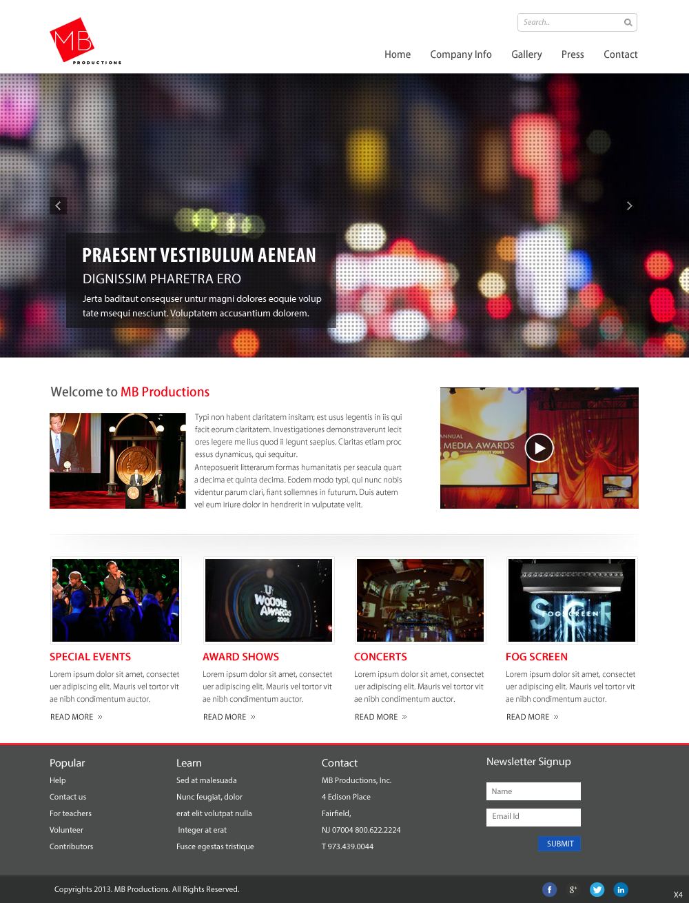 Web Design by pb for this project | Design #2256888