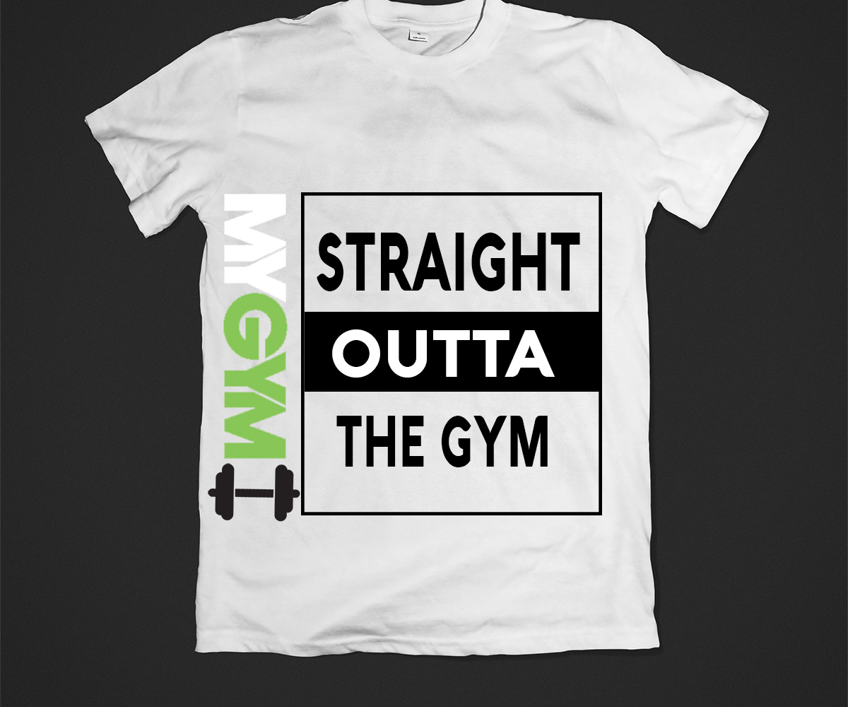 T-shirt Design by Arewa Design for MYGYM Health and Fitness | Design #10681284