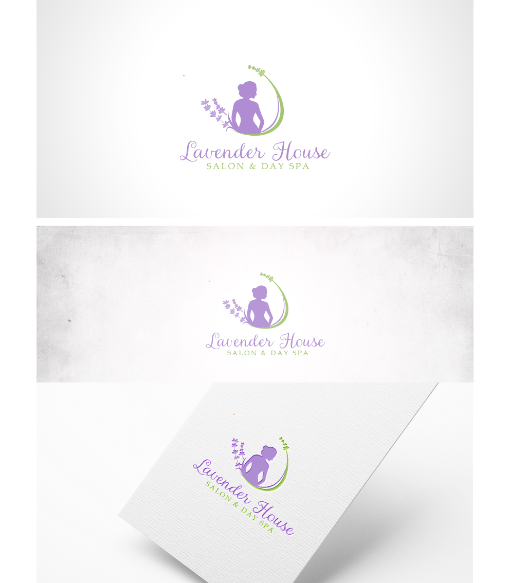 Logo Design by ne_padamo for Lavender House Salon & Day Spa | Design #10689308
