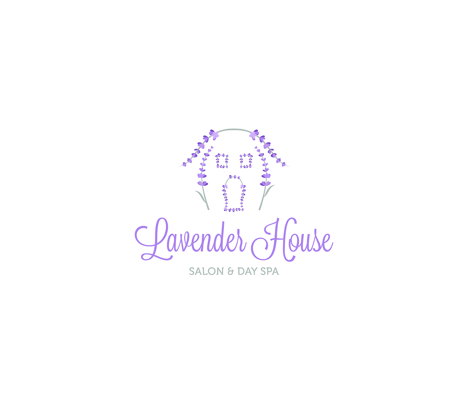Logo Design by RoundYellow for Lavender House Salon & Day Spa | Design #10621107