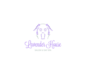 Logo-Design von RoundYellow für Lavender House Salon & Day Spa | Design #10621107