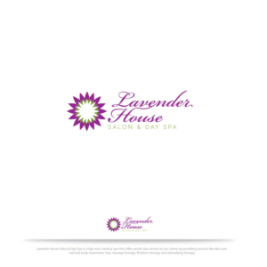 Logo-Design von Logoziner für Lavender House Salon & Day Spa | Design: #10696943