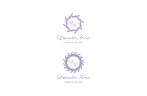 Diseño de Logo por Ves-Boycheva para Lavender House Salon & Day Spa | Diseño: #10717734