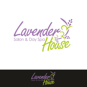 Diseño de Logo por webeezine para Lavender House Salon & Day Spa | Diseño: #10626078