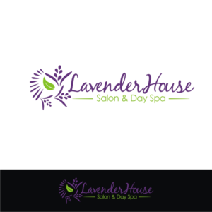 Logo-Design von webeezine für Lavender House Salon & Day Spa | Design: #10643606