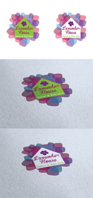 Logo Design by Logotopy for Lavender House Salon & Day Spa | Design: #10699393