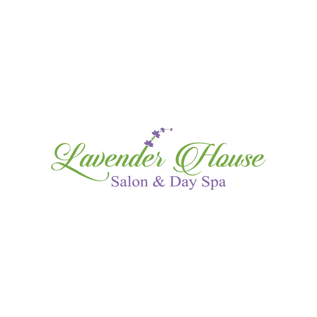 Diseño de Logo por e-graphics para Lavender House Salon & Day Spa | Diseño #10628144