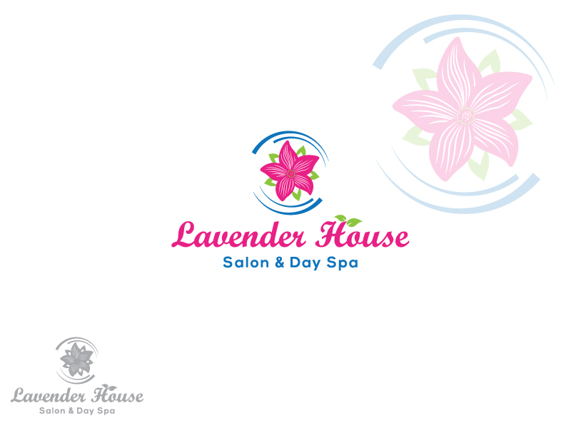Logo Design by khans for Lavender House Salon & Day Spa | Design #10717027
