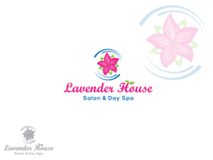 Logo Design by khans for Lavender House Salon & Day Spa | Design: #10717027