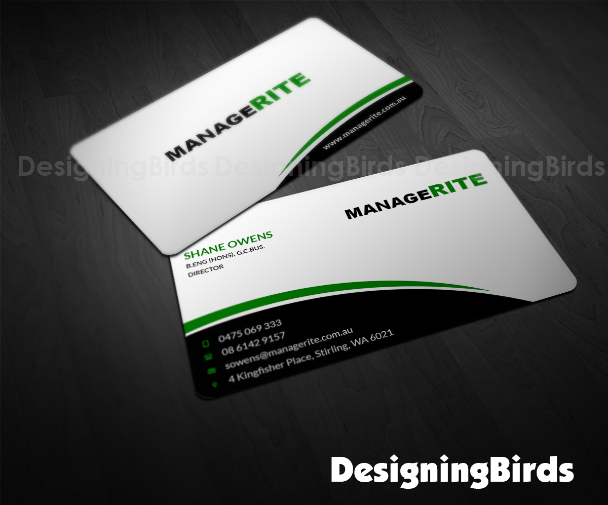 Business Card Design by Designing Birds for this project | Design #10615355