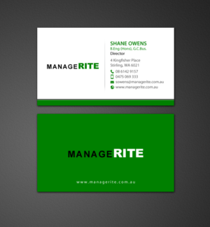 Business Card Design by chandrayaan.creative for this project | Design: #10626843