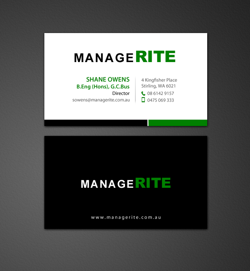 Business Card Design by chandrayaan.creative for this project | Design #10626844