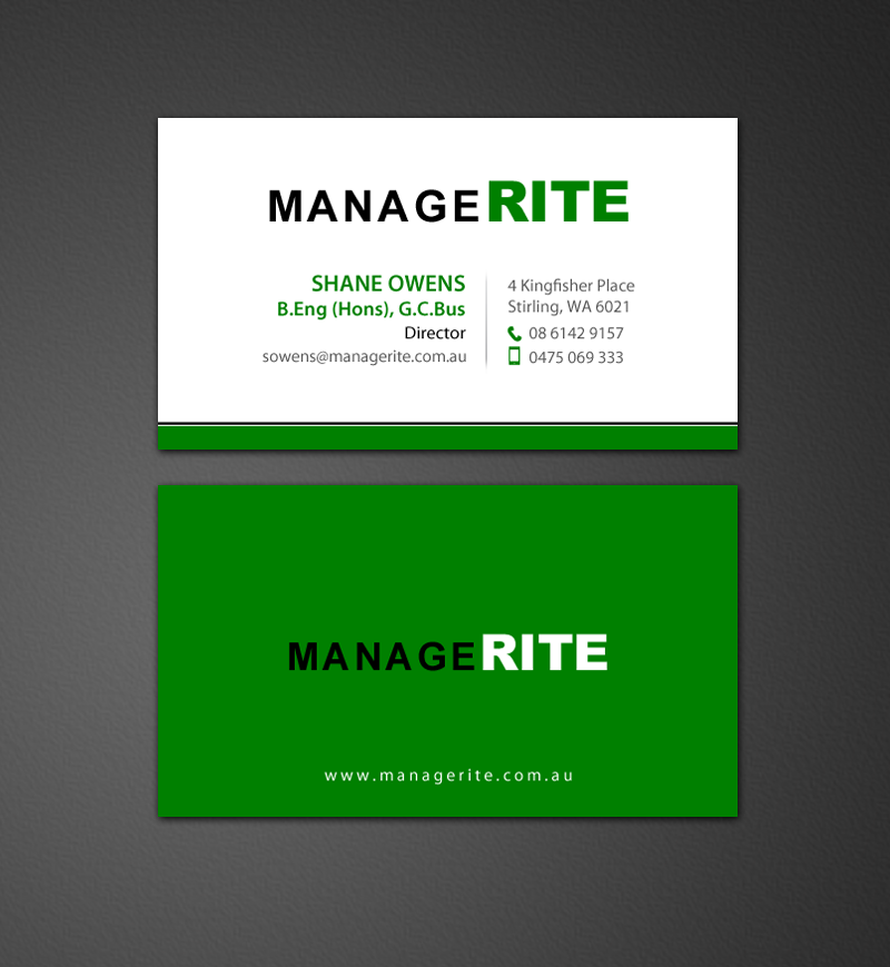 Business Card Design by chandrayaan.creative for this project | Design #10626845