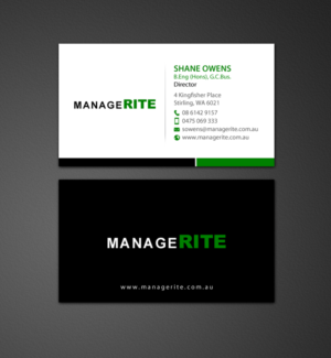 Business Card Design by chandrayaan.creative for this project | Design: #10626846