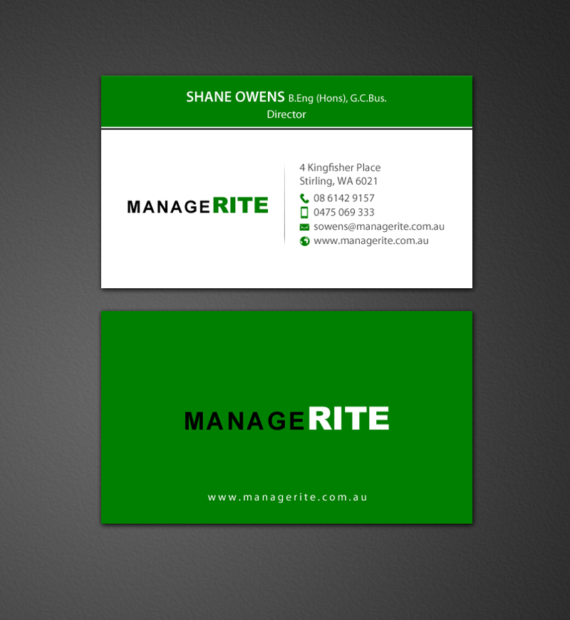 Business Card Design by chandrayaan.creative for this project | Design #10626856