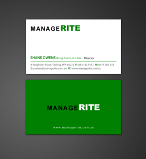 Business Card Design by chandrayaan.creative for this project | Design: #10626859