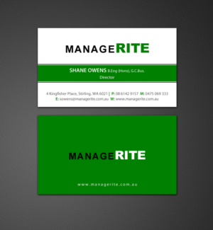 Business Card Design by chandrayaan.creative for this project | Design: #10626860