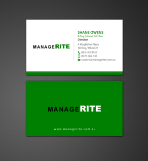 Business Card Design by chandrayaan.creative for this project | Design: #10629338