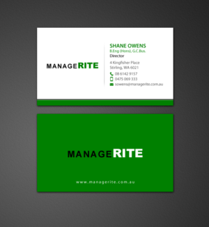 Business Card Design by chandrayaan.creative for this project | Design: #10629339
