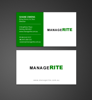 Business Card Design by chandrayaan.creative for this project | Design: #10636770