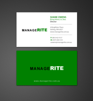Business Card Design by chandrayaan.creative for this project | Design: #10636771