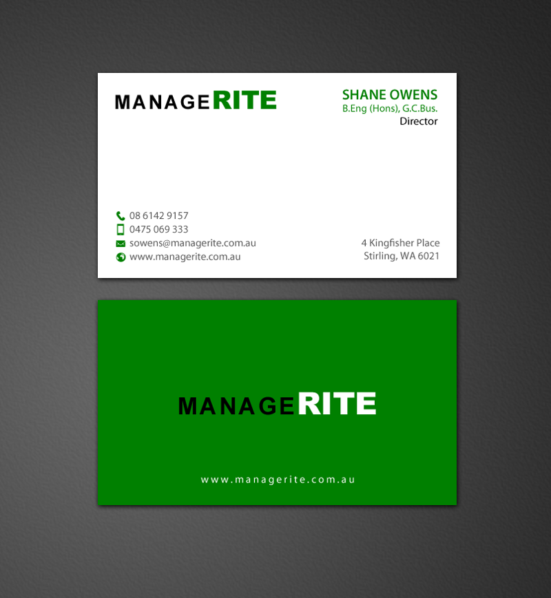 Business Card Design by chandrayaan.creative for this project | Design #10636779