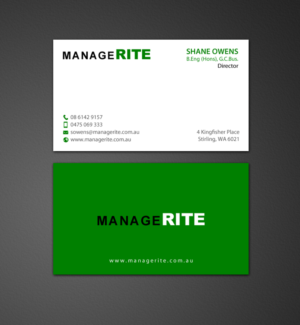 Business Card Design by chandrayaan.creative for this project | Design: #10636779