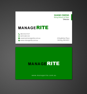 Business Card Design by chandrayaan.creative for this project | Design: #10636781
