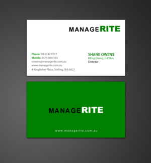 Business Card Design by chandrayaan.creative for this project | Design: #10636786