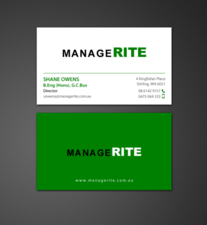 Business Card Design by chandrayaan.creative for this project | Design: #10636788