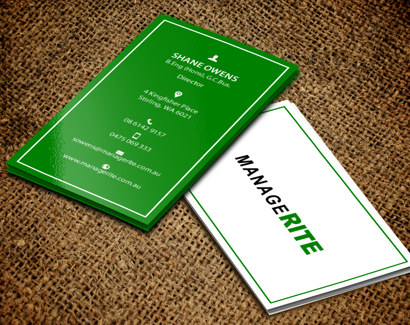 Diseño de Tarjeta de Presentación por chandrayaan.creative para este proyecto | Diseño #10636790