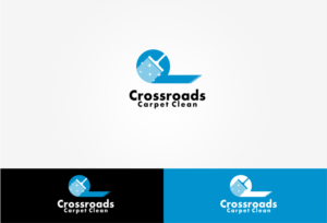 Logo Design by FreshFruits Design for Crossroads Carpet Clean | Design: #10733322