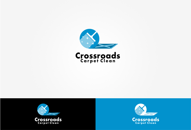Logo Design by FreshFruits Design for Crossroads Carpet Clean | Design #10733323