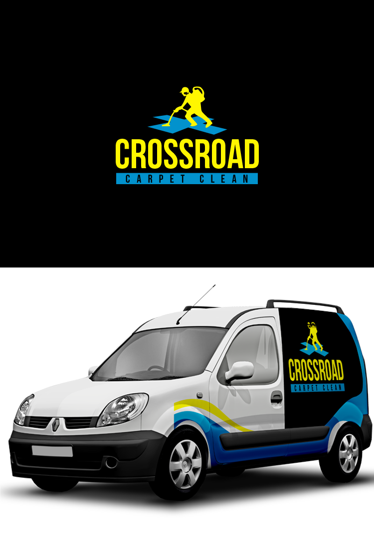 Logo-Design von artofni16 für Crossroads Carpet Clean | Design #10616610