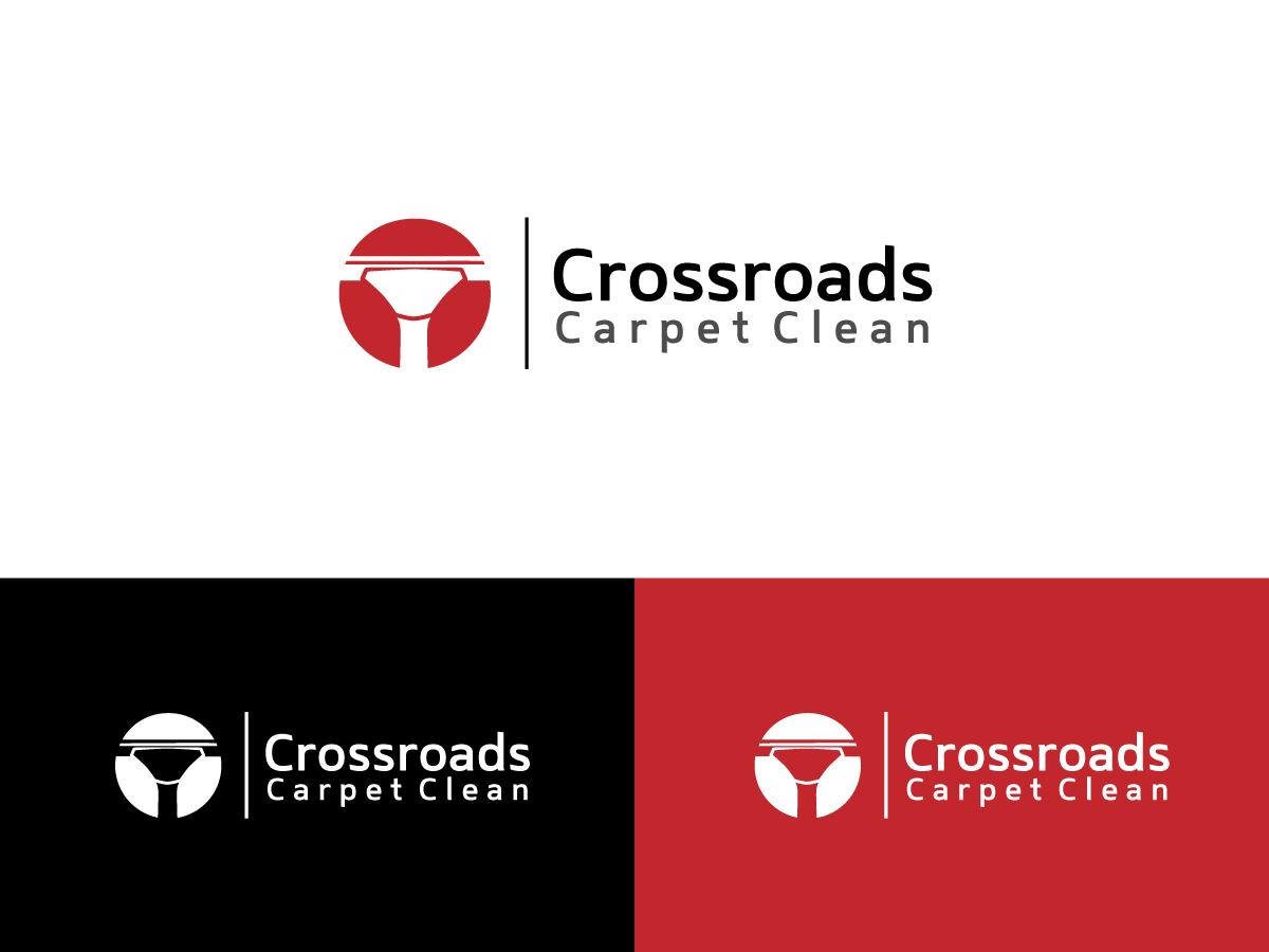 Diseño de Logo por Anyl Thapa para Crossroads Carpet Clean | Diseño #10637397