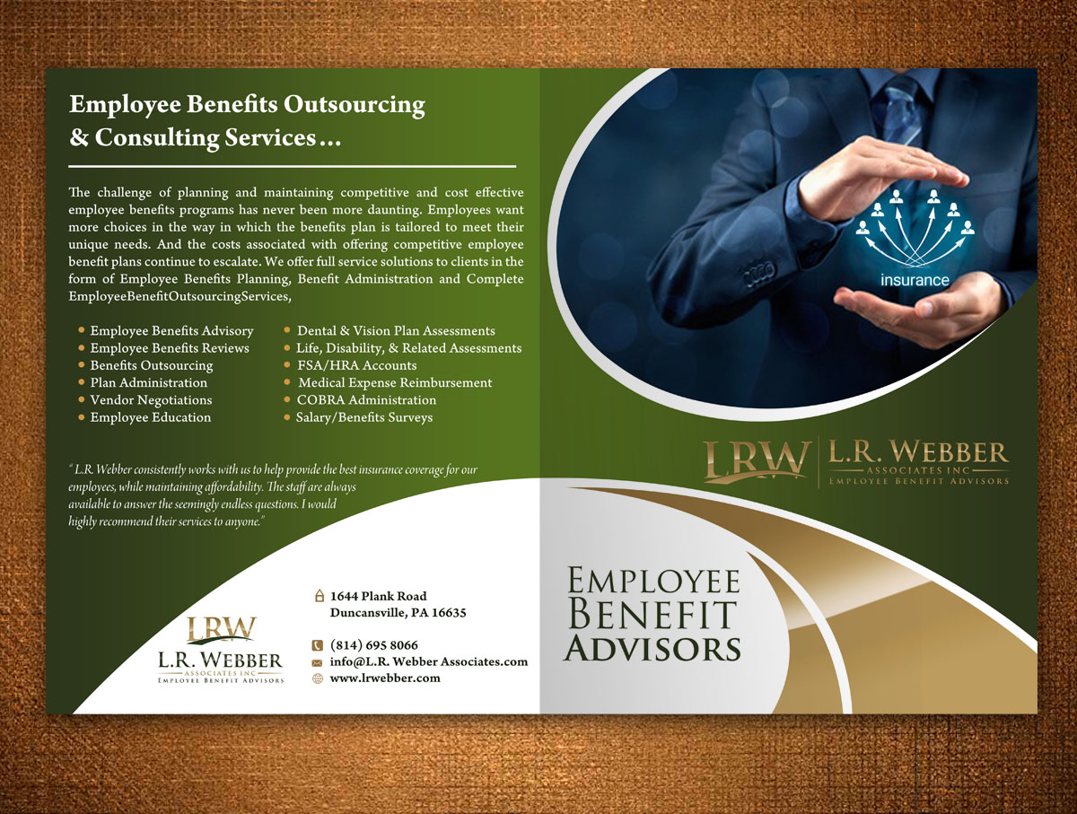 Brochure Design by rug for this project | Design #10641971