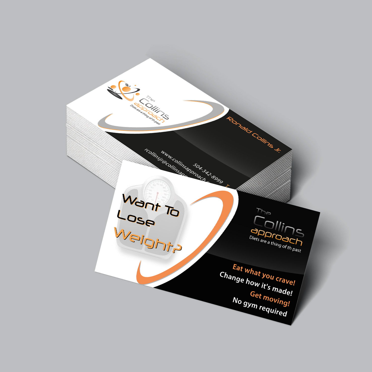 Business Card Design by tanmoy.pramanik for The Collins Approach | Design #10644597