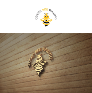 Logo Design by creativeride for Queen Bee Waxing | Design: #10640068