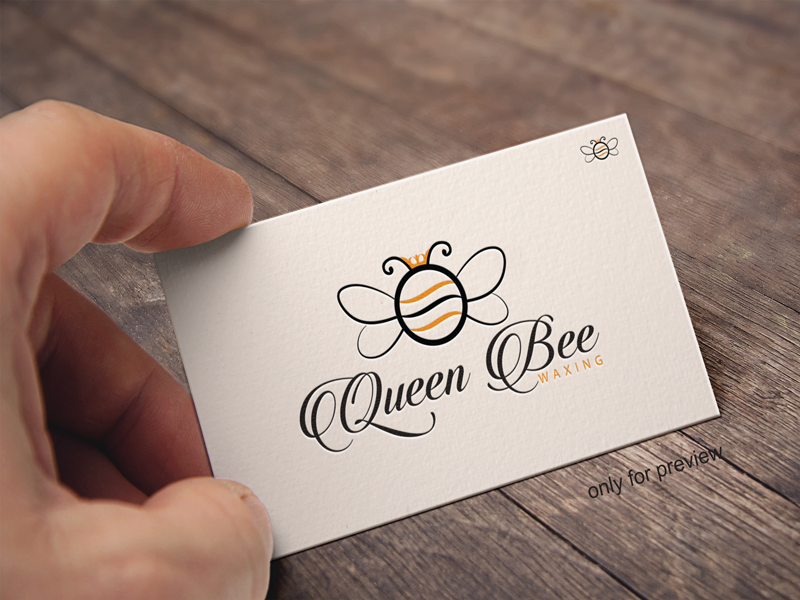 Diseño de Logo por zidne para Queen Bee Waxing | Diseño #10640234