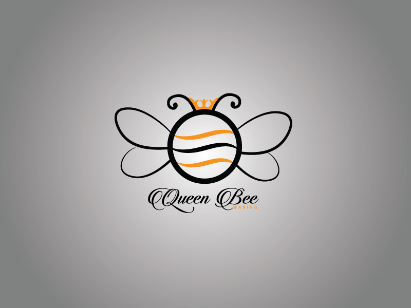 Logo Design by zidne for Queen Bee Waxing | Design #10640276