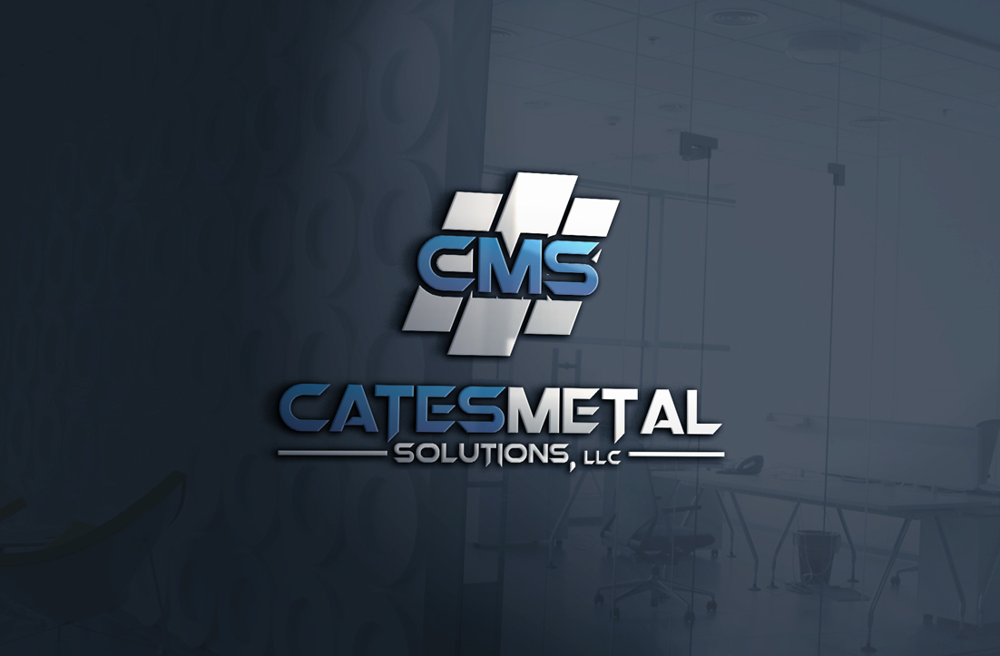 Diseño de Logo por GLDesigns para Cates Metal Solutions, LLC | Diseño #10620544