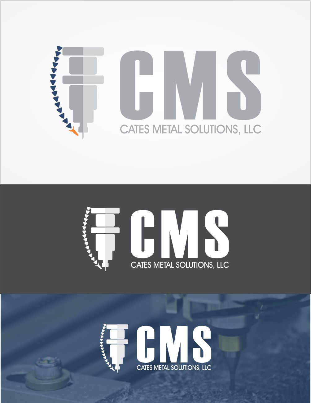 Diseño de Logo por GETT para Cates Metal Solutions, LLC | Diseño #10619561