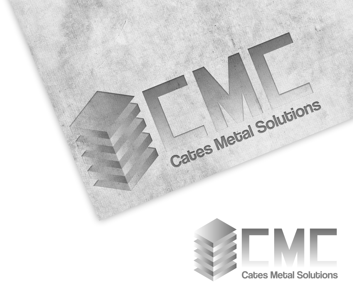 Logo-Design von Vasconcelos Designs für Cates Metal Solutions, LLC | Design #10620248