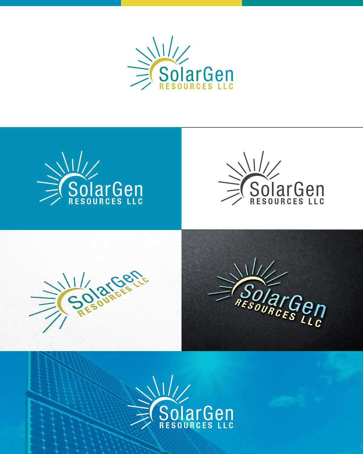 Logo Design by DG for SolarGen Resources LLC | Design #10633215