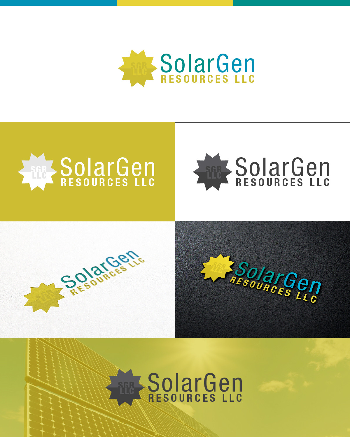 Logo Design by DG for SolarGen Resources LLC | Design #10633216