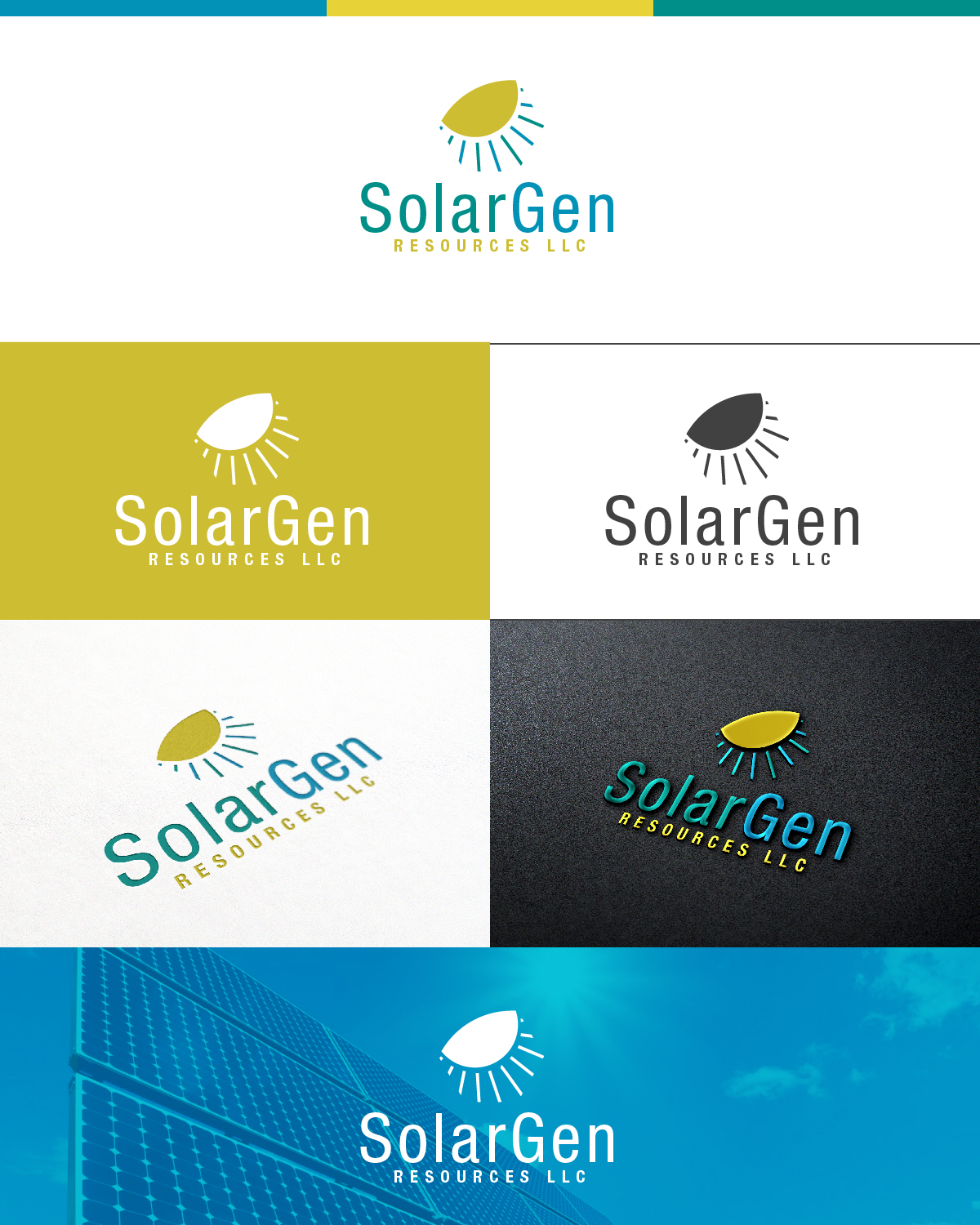 Logo Design by DG for SolarGen Resources LLC | Design #10633217