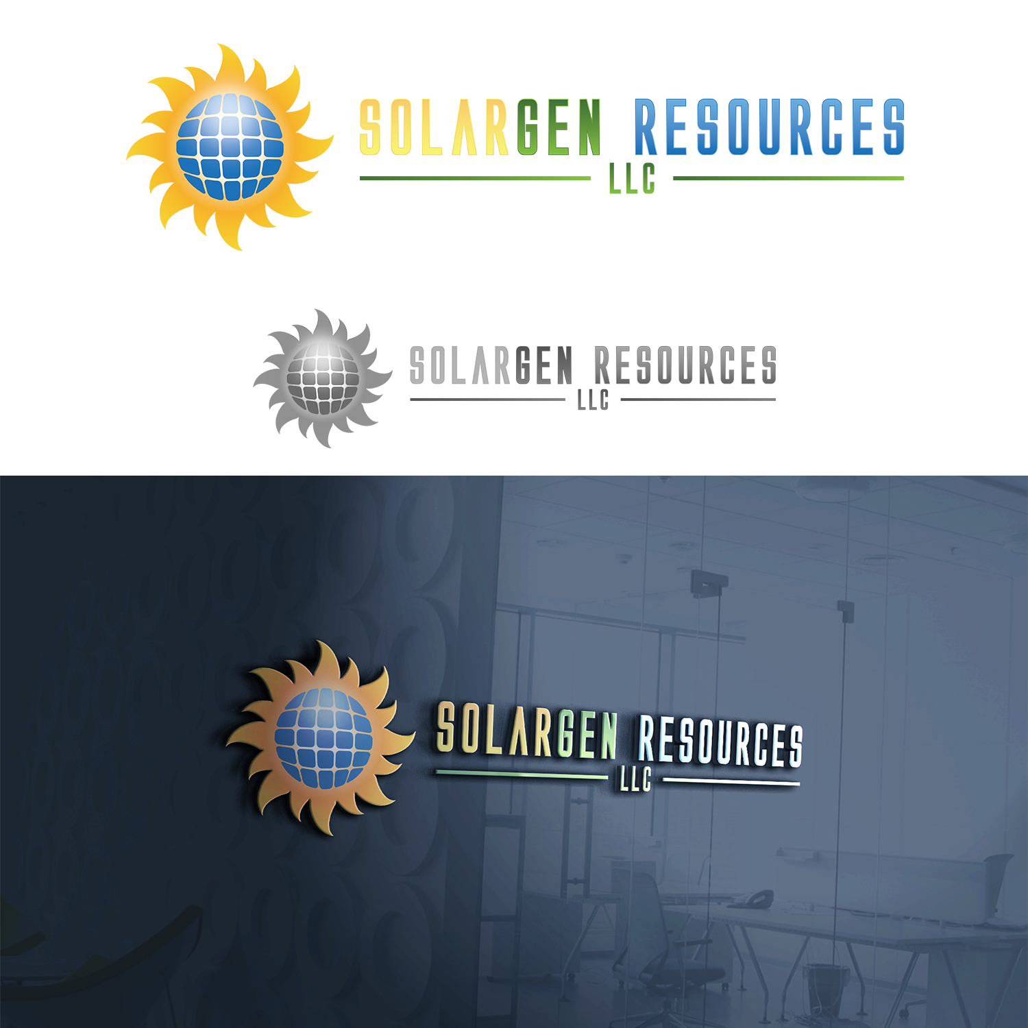Logo Design by The Filly Studios for SolarGen Resources LLC | Design #10615444