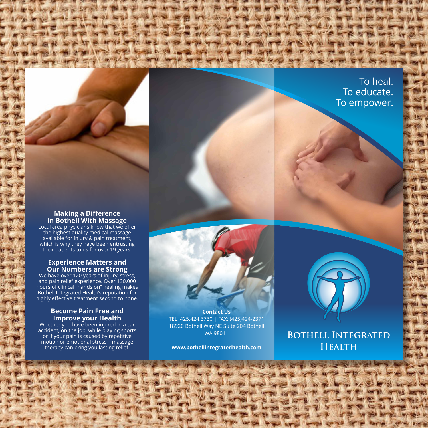 Brochure Design by barinix for this project | Design #10677436