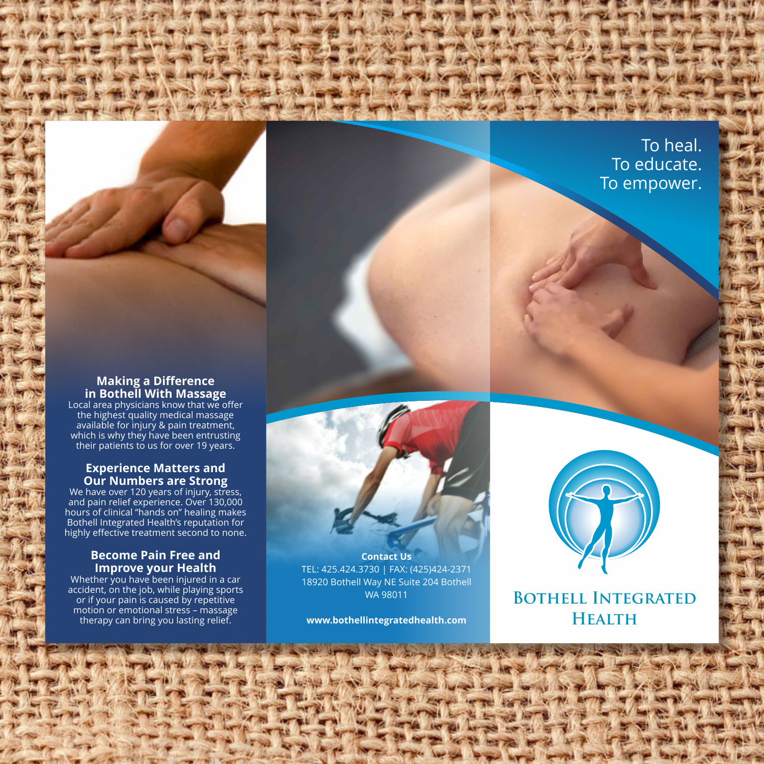 Brochure Design by barinix for this project | Design #10687506