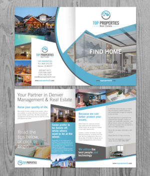 Broschüren-Design von Victor_pro für Top Properties | Design: #10644003